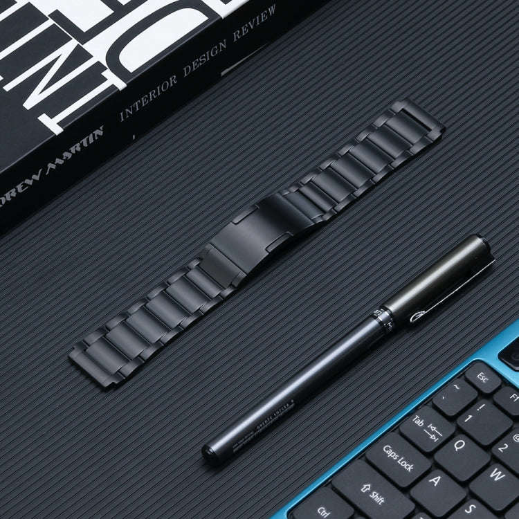 For Huawei Watch 4 Pro/GT3/GT2 Porsche Ver 22mm Three Strains HW Buckle Titanium Steel Watch Band...