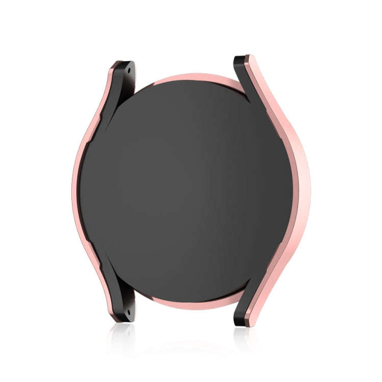 For Samsung Galaxy Watch 6 40mm Diamond Hollow PC Watch Protective Case(Pink)