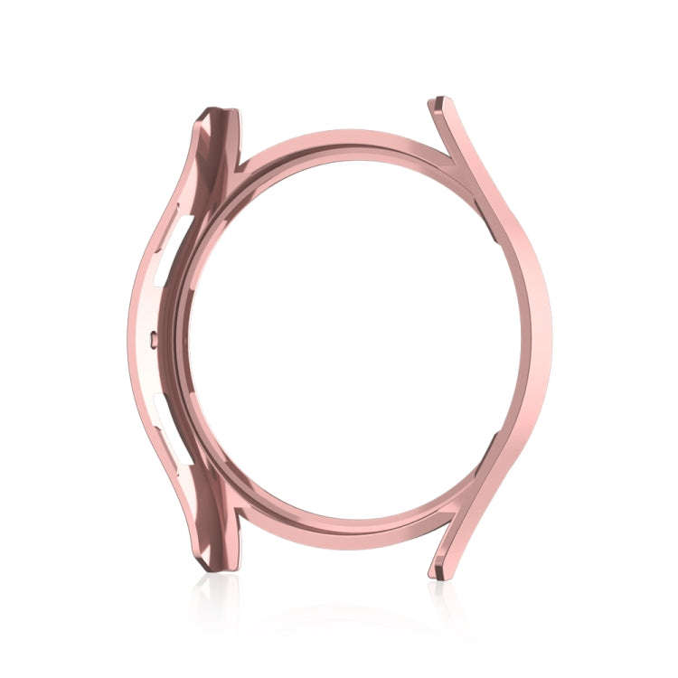 For Samsung Galaxy Watch 6 40mm Diamond Hollow PC Watch Protective Case(Pink)