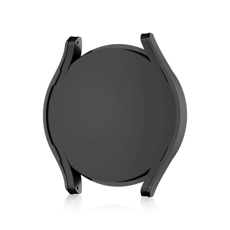 For Samsung Galaxy Watch 6 40mm Diamond Hollow PC Watch Protective Case(Black)