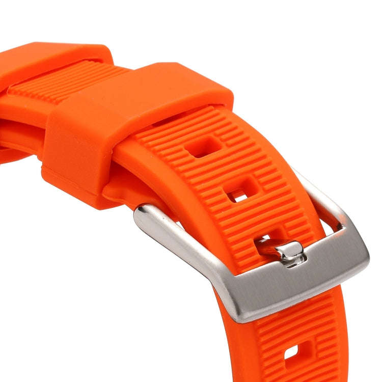 For Apple Watch 42mm Double Ring Silicone Watch Band(Light Blue)