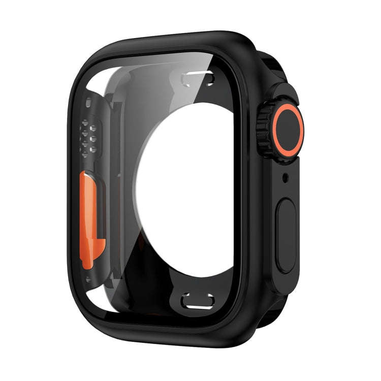 For Apple Watch Series 9 / 8 / 7 41mm Change to Ultra 49mm All-Inclusive Film Hybrid PC Watch Cas...