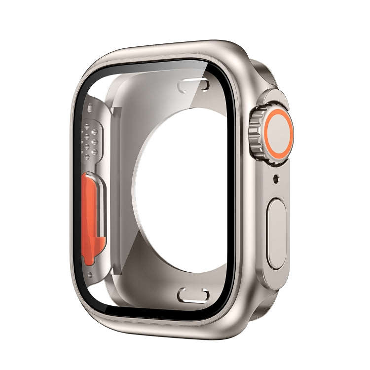 For Apple Watch Series 6 / 5 / 4 / SE 40mm Change to Ultra 49mm All-Inclusive Film Hybrid PC Watc...