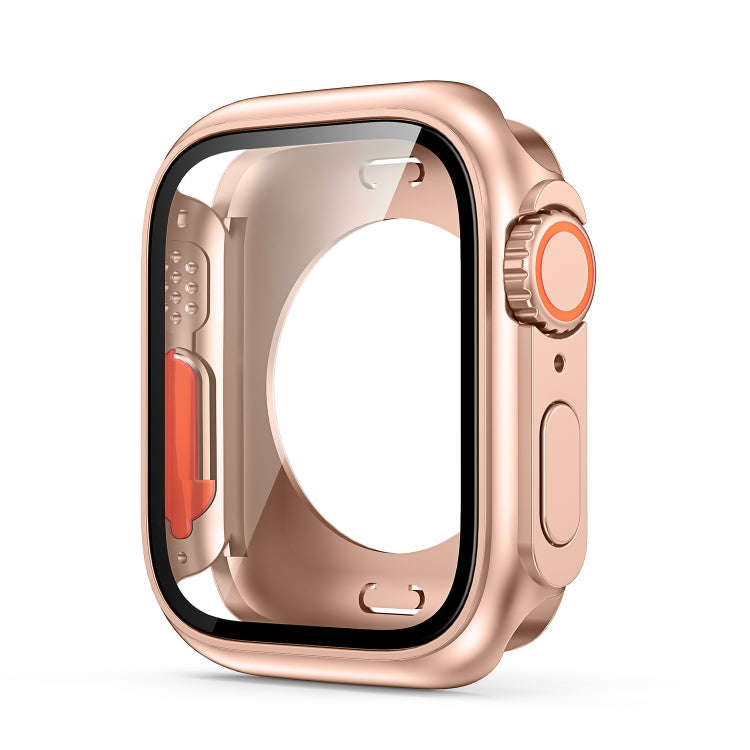 For Apple Watch Series 6 / 5 / 4 / SE 44mm Change to Ultra 49mm All-Inclusive Film Hybrid PC Watc...