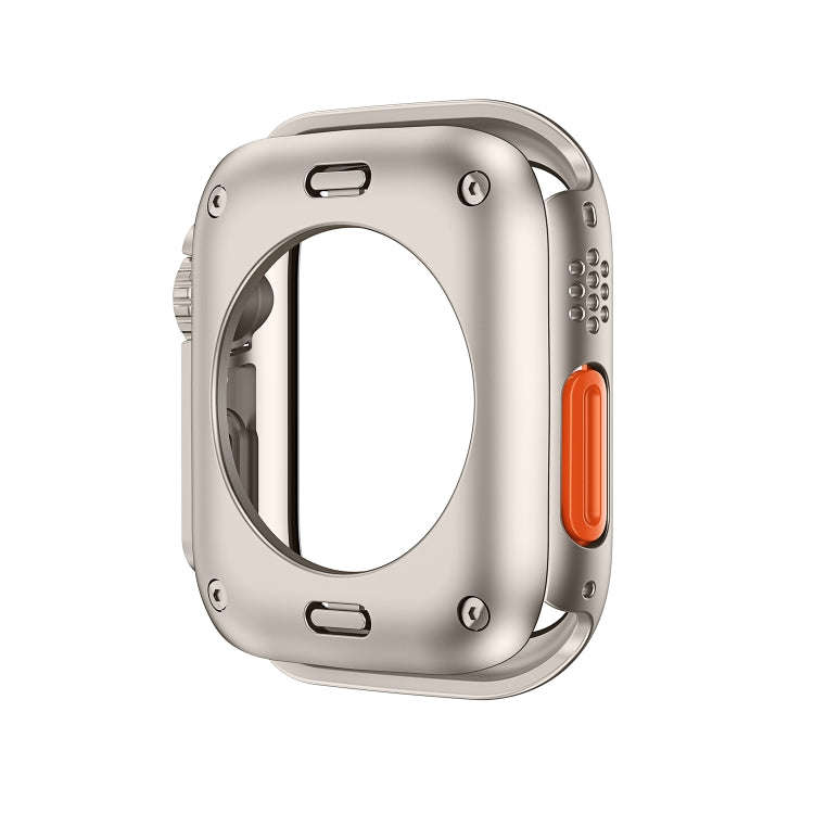 For Apple Watch Series 9 / 8 / 7 41mm Change to Ultra 49mm All-Inclusive Film Hybrid PC Watch Cas...