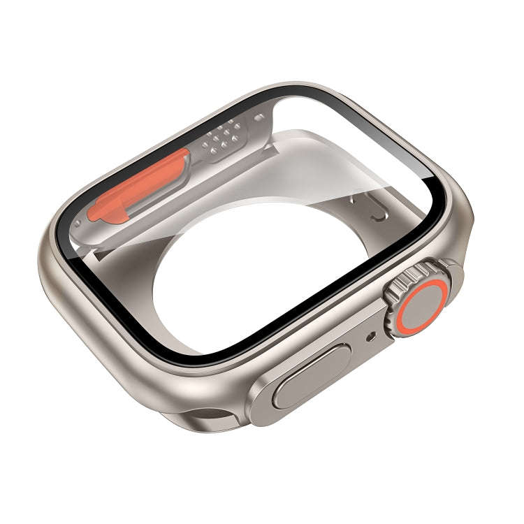 For Apple Watch Series 9 / 8 / 7 41mm Change to Ultra 49mm All-Inclusive Film Hybrid PC Watch Cas...