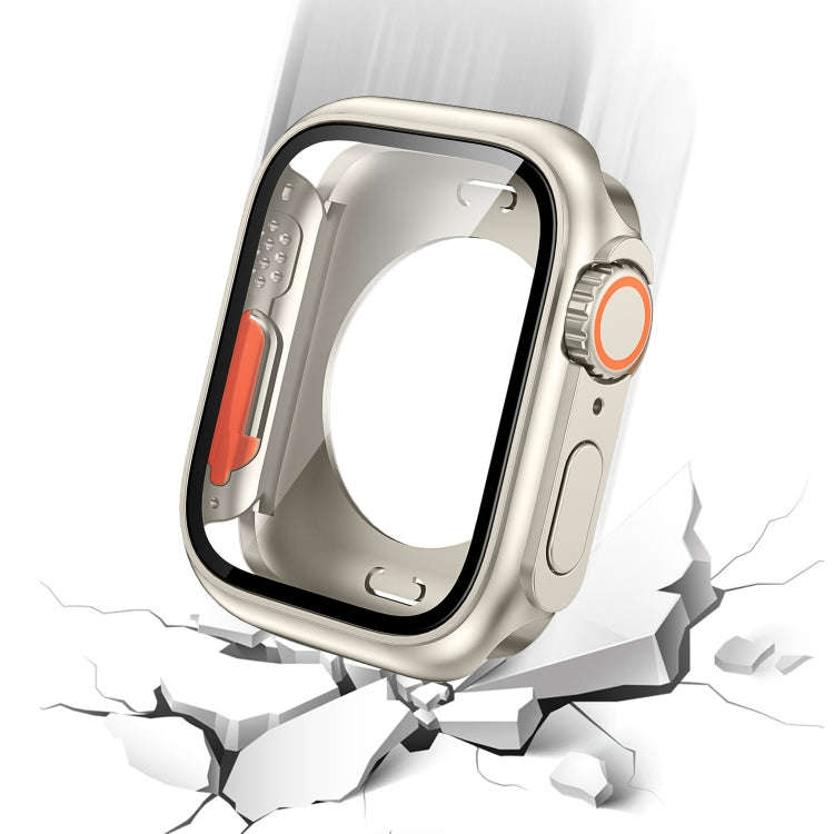 For Apple Watch Series 9 / 8 / 7 41mm Change to Ultra 49mm All-Inclusive Film Hybrid PC Watch Cas...