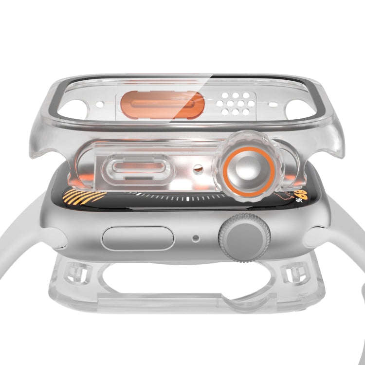 For Apple Watch Series 9 / 8 / 7 41mm Change to Ultra 49mm Waterproof All-Inclusive Film Hybrid P...