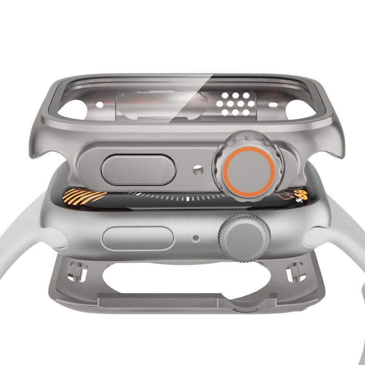 For Apple Watch Series 9 / 8 / 7 41mm Change to Ultra 49mm Waterproof All-Inclusive Film Hybrid P...