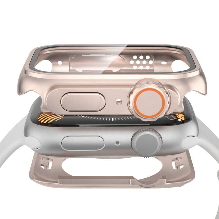 For Apple Watch Series 9 / 8 / 7 45mm Change to Ultra 49mm Waterproof All-Inclusive Film Hybrid P...