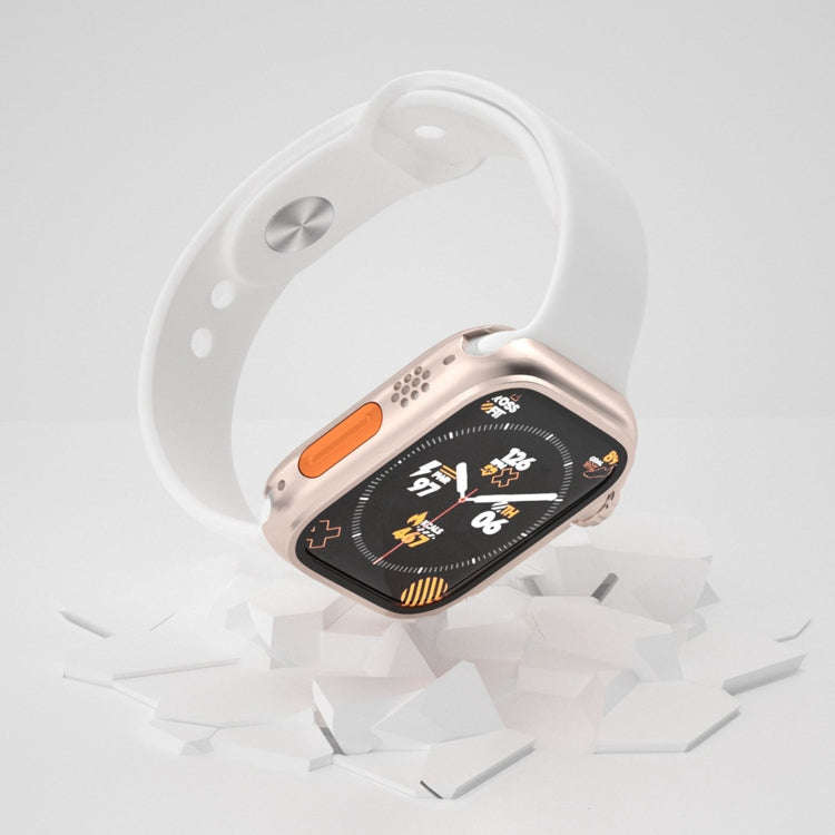 For Apple Watch Series 9 / 8 / 7 45mm Change to Ultra 49mm Waterproof All-Inclusive Film Hybrid P...