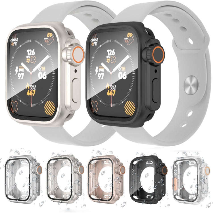For Apple Watch Series 9 / 8 / 7 41mm Change to Ultra 49mm Waterproof All-Inclusive Film Hybrid P...