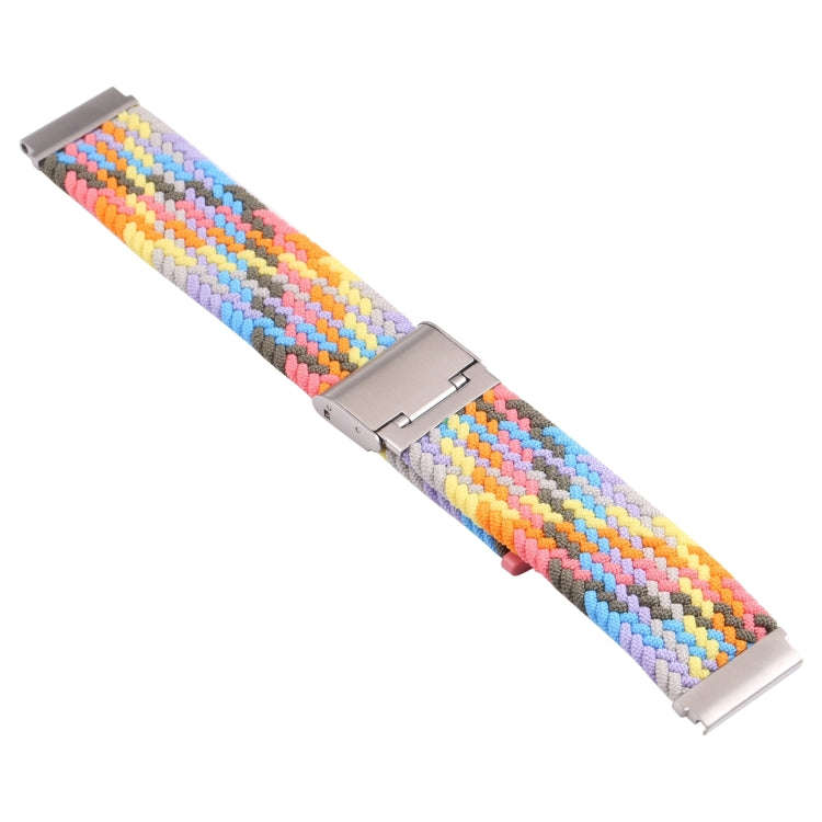 For Samsung Galaxy Watch 6 / 6 Classic Nylon Braided Metal Buckle Watch Band(Color 1)