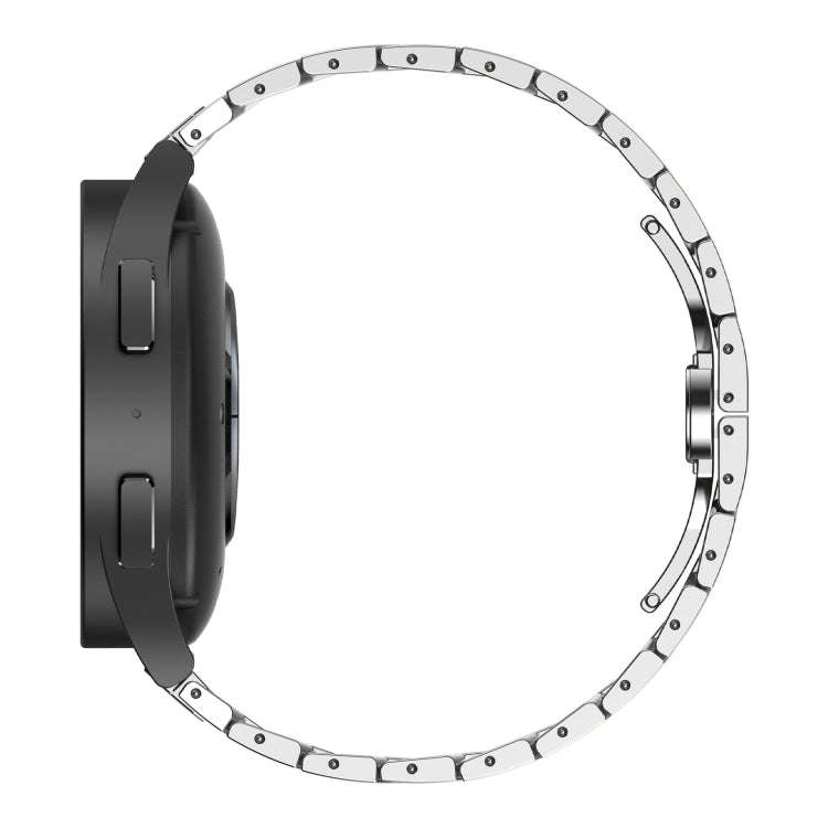 For Samsung Galaxy Watch 6 / 6 Classic Stainless Steel Metal Watch Band(Silver)