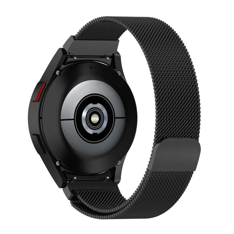 For Samsung Galaxy Watch 6 / 6 Classic Milan Magnetic Metal Watch Band(Black)
