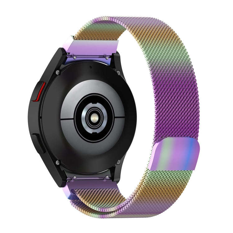 For Samsung Galaxy Watch 6 / 6 Classic Milan Magnetic Metal Watch Band(Colorful)