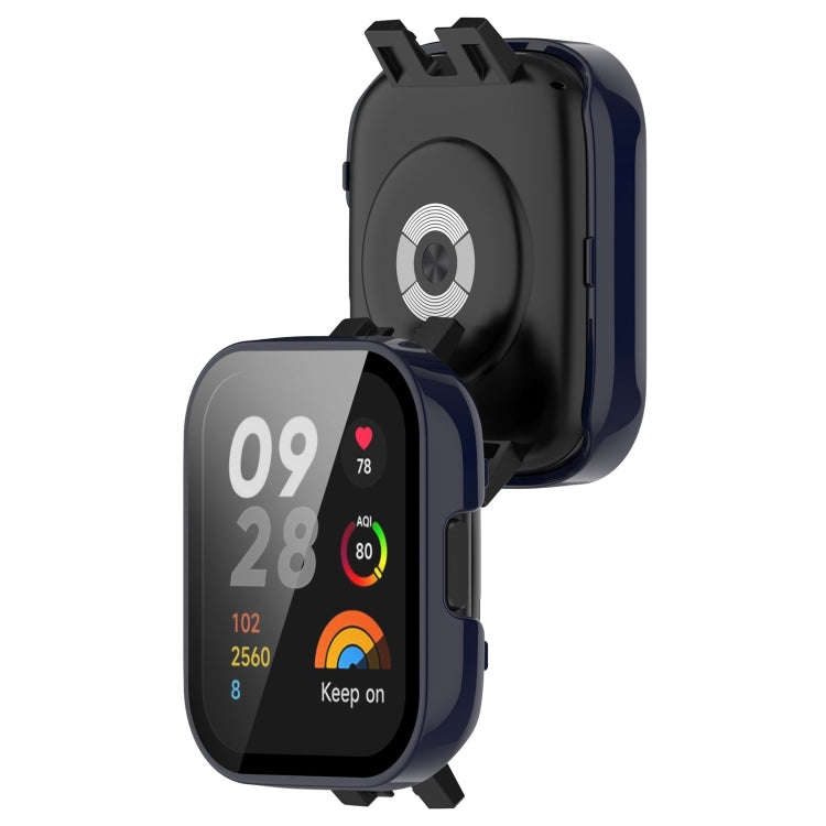 For Redmi Watch 3 Lite / Redmi Watch 3 Active PC + Tempered Film Integrated Watch Protective Case...