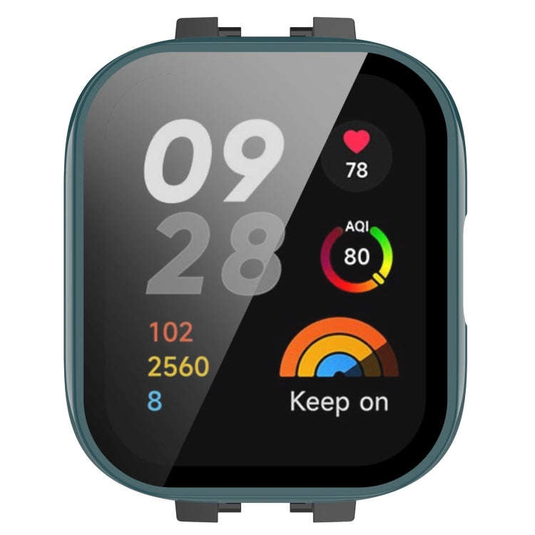 For Redmi Watch 3 Lite / Redmi Watch 3 Active PC + Tempered Film Integrated Watch Protective Case...