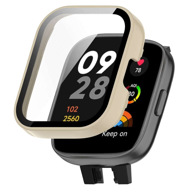For Redmi Watch 3 Lite / Redmi Watch 3 Active PC + Tempered Film Integrated Watch Protective Case...
