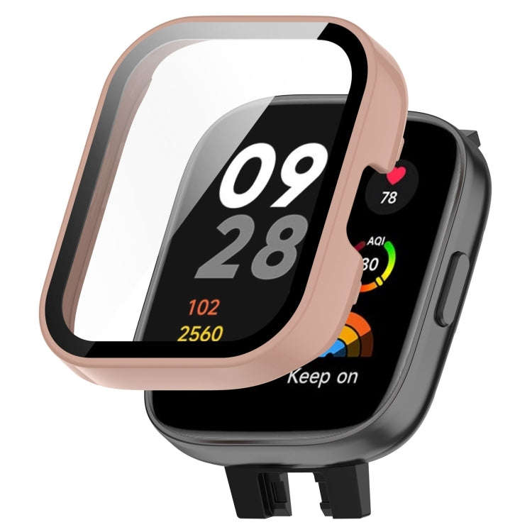 For Redmi Watch 3 Lite / Redmi Watch 3 Active PC + Tempered Film Integrated Watch Protective Case...