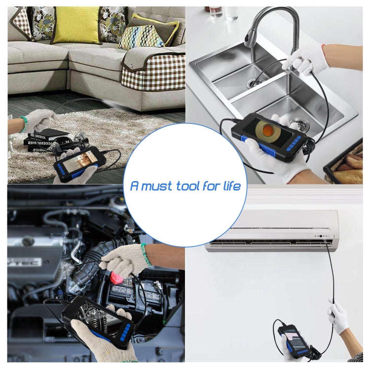 P40 5.5mm HD Blue Waterproof Portable Integrated Hand-held Vertical Screen Industry Endoscope, Le...