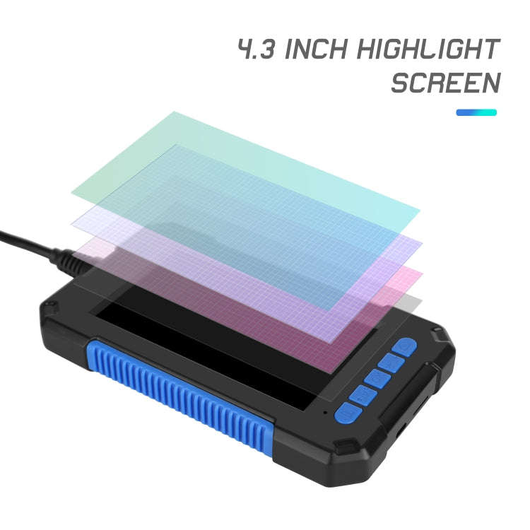 P40 5.5mm HD Blue Waterproof Portable Integrated Hand-held Vertical Screen Industry Endoscope, Le...