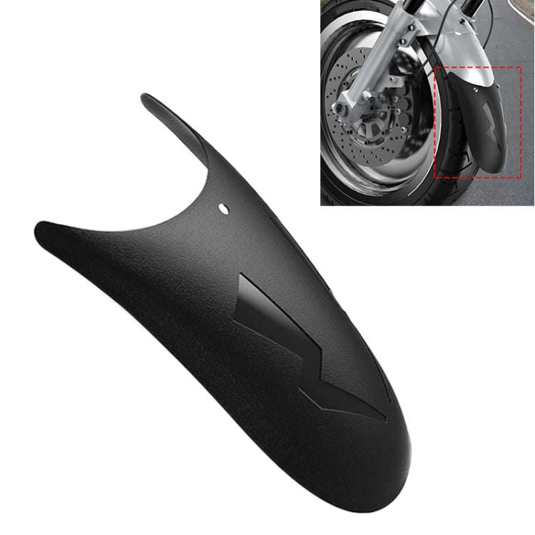 Motorcycle PP Modified Front Wheel Fender Dustproof Splash Flaps Mudguards Fender Guard, Style:02