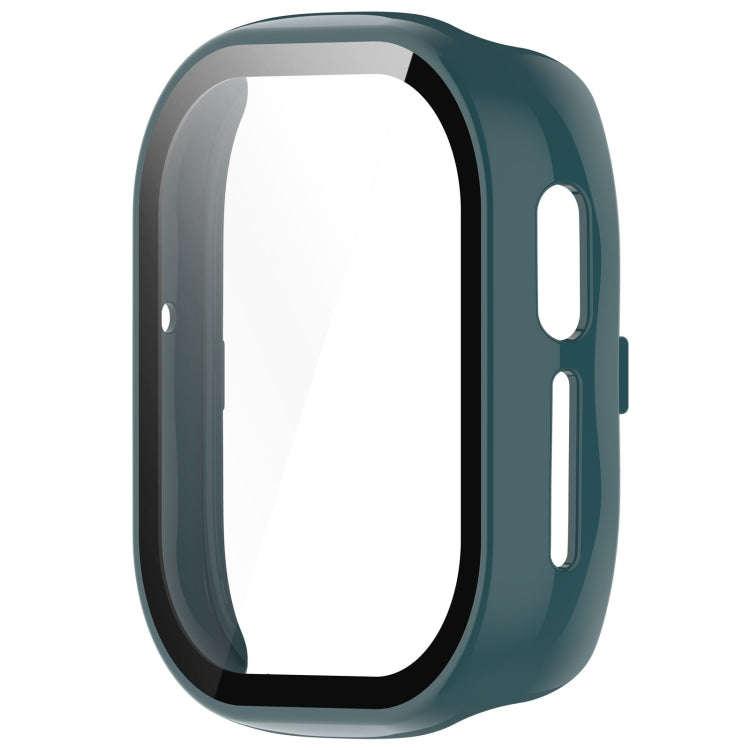 For Honor Watch 4 PC + 9H Tempered Glass Integrated Watch Case(Pine Green)