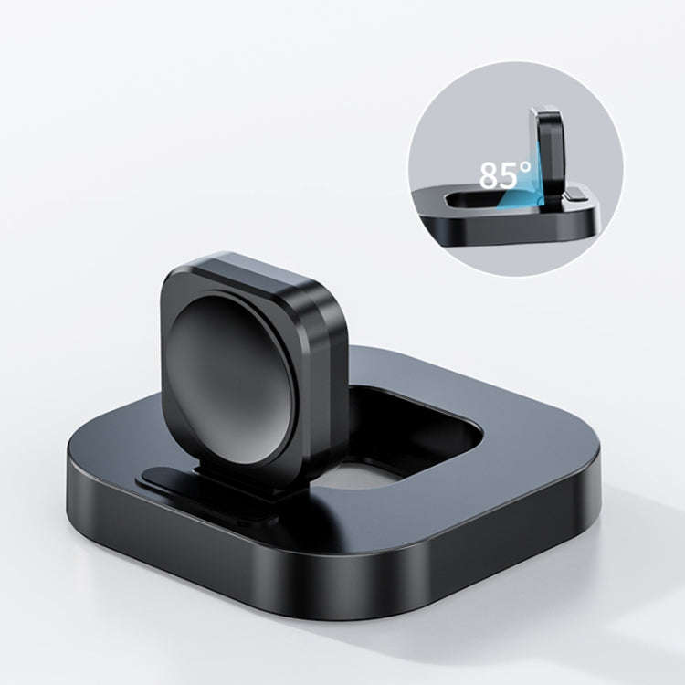 For Apple Watch JJT-A56 Portable Foldable Wireless Charger(Black)