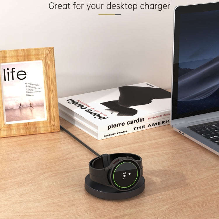 For Samsung Watch V17S Foldable Magnetic Wireless Charger(Black)