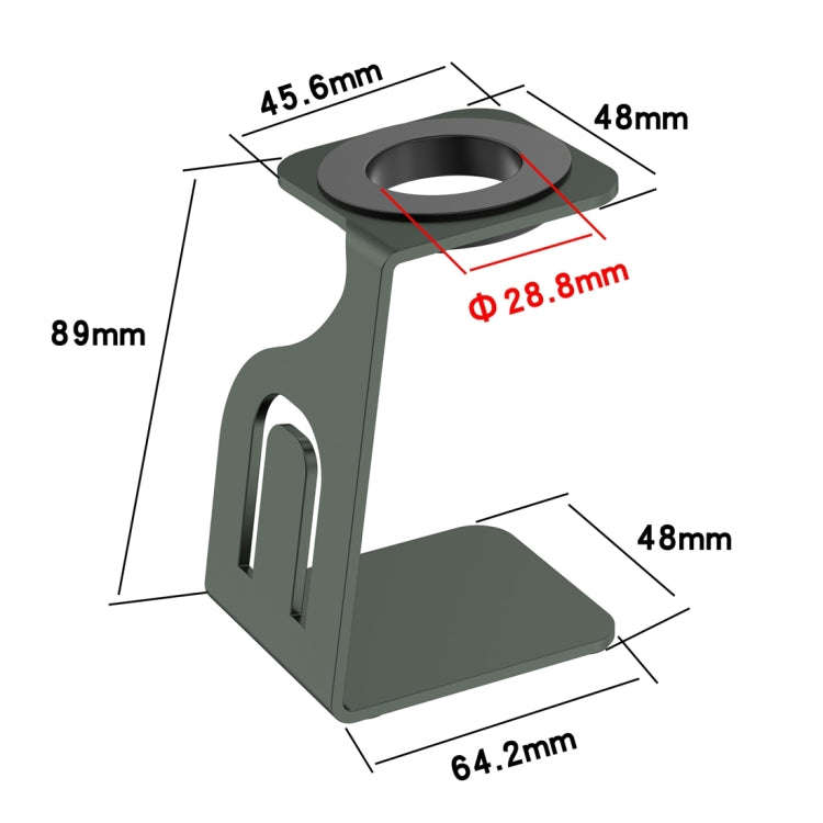 For Samsung Galaxy Watch 6 / 6 Classic Aluminum Alloy Metal Watch Charging Stand without Charger