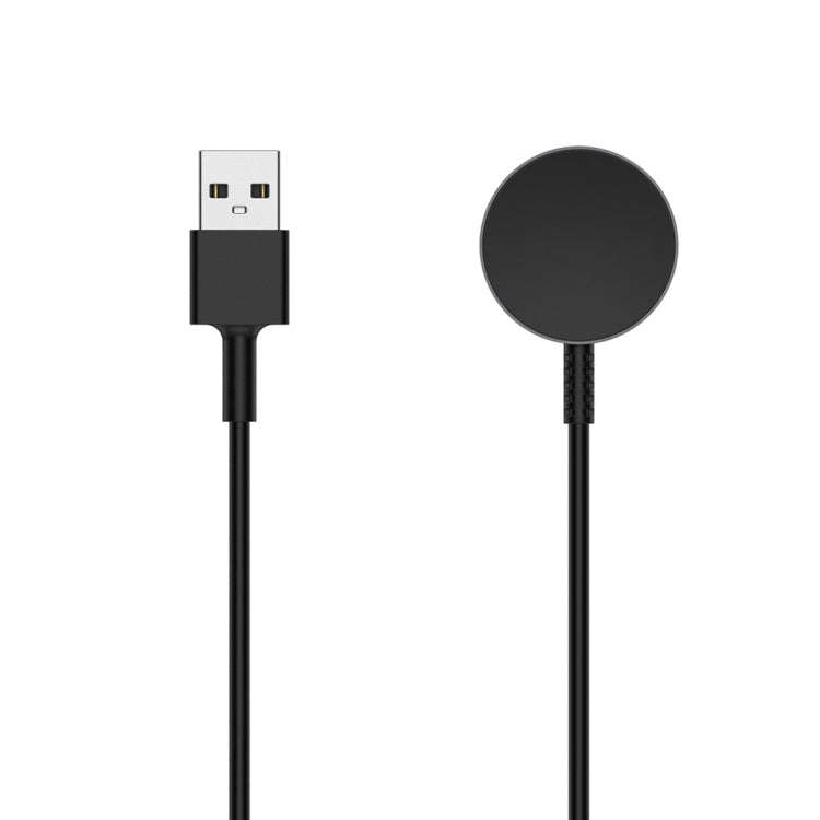 For Samsung Galaxy Watch 6 / 6 Classic USB-A Port Magnetic Metal Watch Charging Cable(Black)