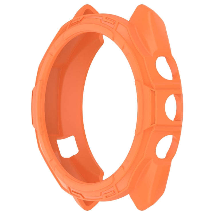 For Garmin Approach S70 47mm Armor Hollow Watch Protective Case(Orange)