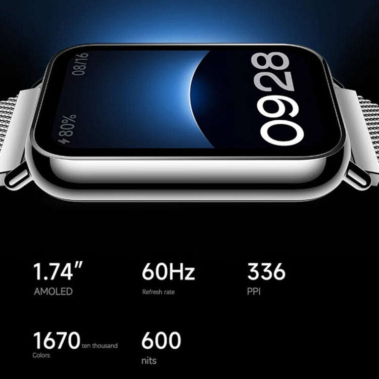 Original Xiaomi Mi Band 8 Pro 1.74 inch AMOLED Full Color Screen 5ATM Waterproof Smart Watch, Sup...