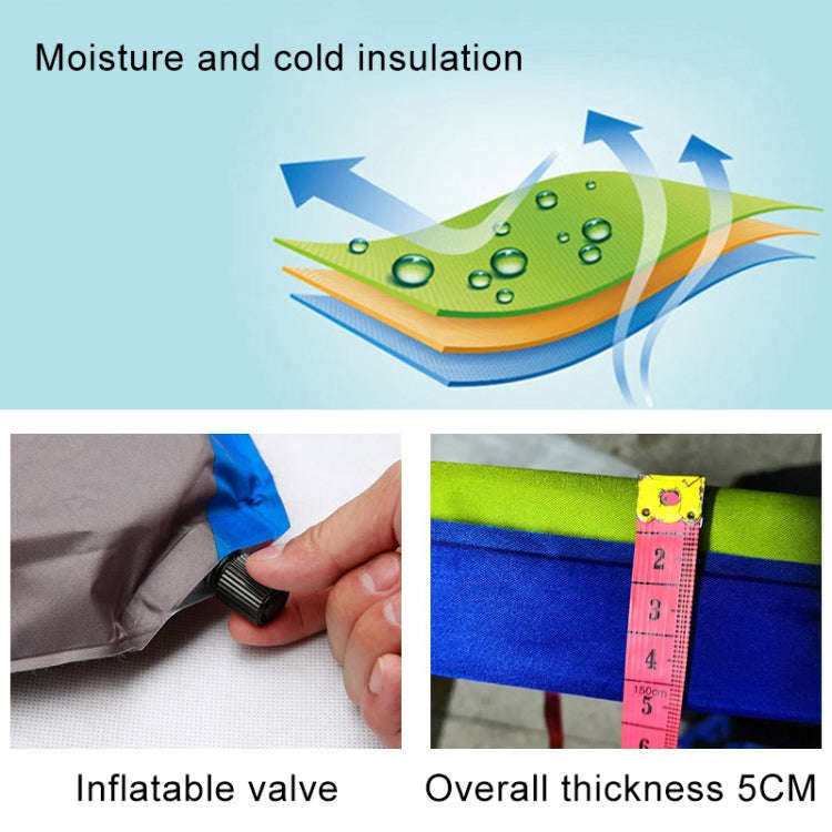 Universal Car Polyester Pongee Sleeping Mat Mattress Off-road SUV Trunk Travel Inflatable Mattres...