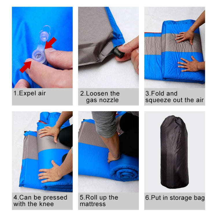 Universal Car Polyester Pongee Sleeping Mat Mattress Off-road SUV Trunk Travel Inflatable Mattres...