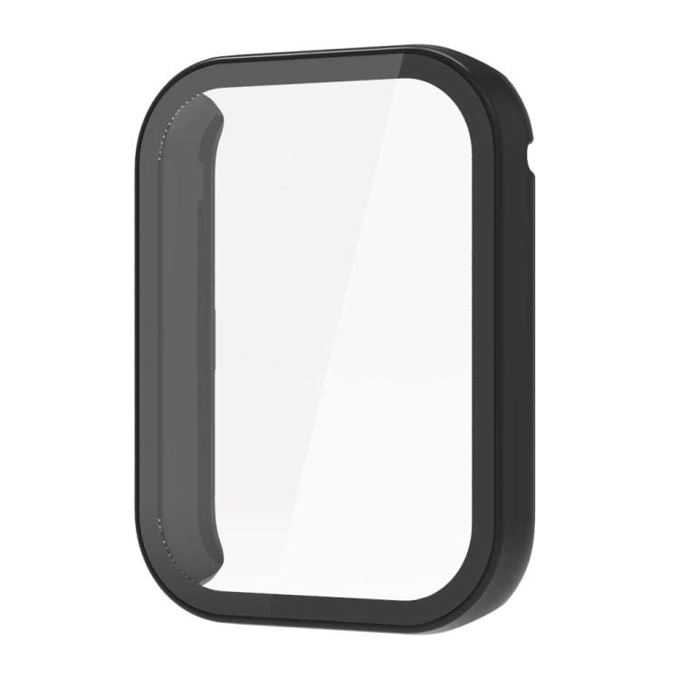 For Xiaomi Mi Band 8 Pro PC + Tempered Film Integrated Watch Protective Case(Black)