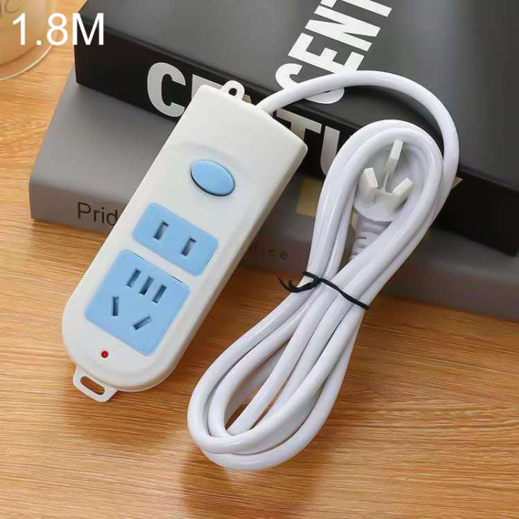 Anti-electric Shock Desk Power Strip Socket 2-position 1.8m, CN Plug