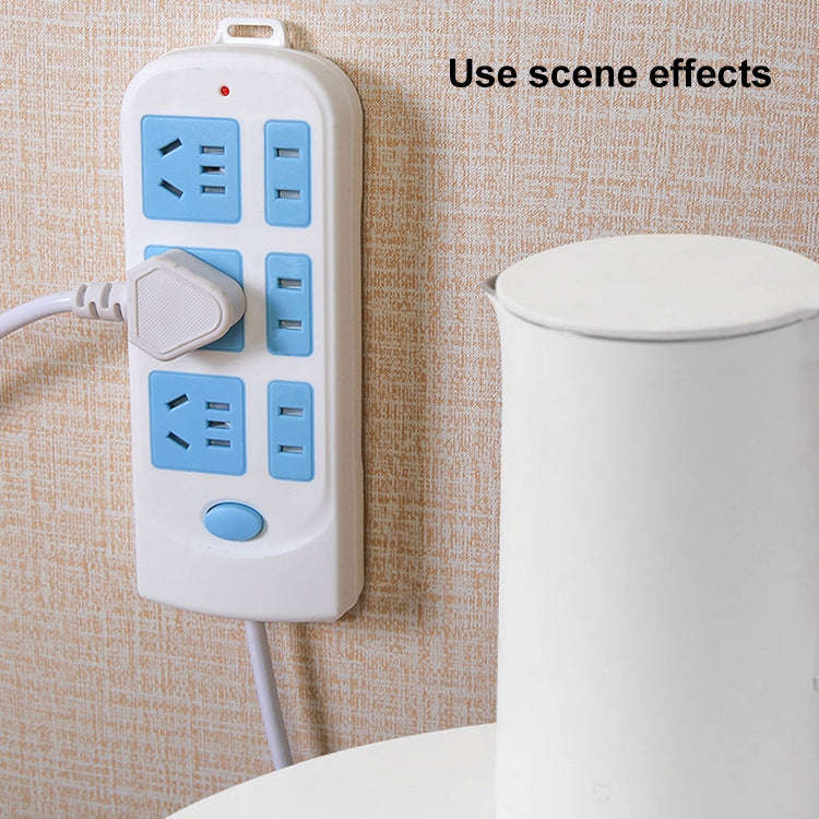 Anti-electric Shock Desk Power Strip Socket 3-position 1.8m, CN Plug