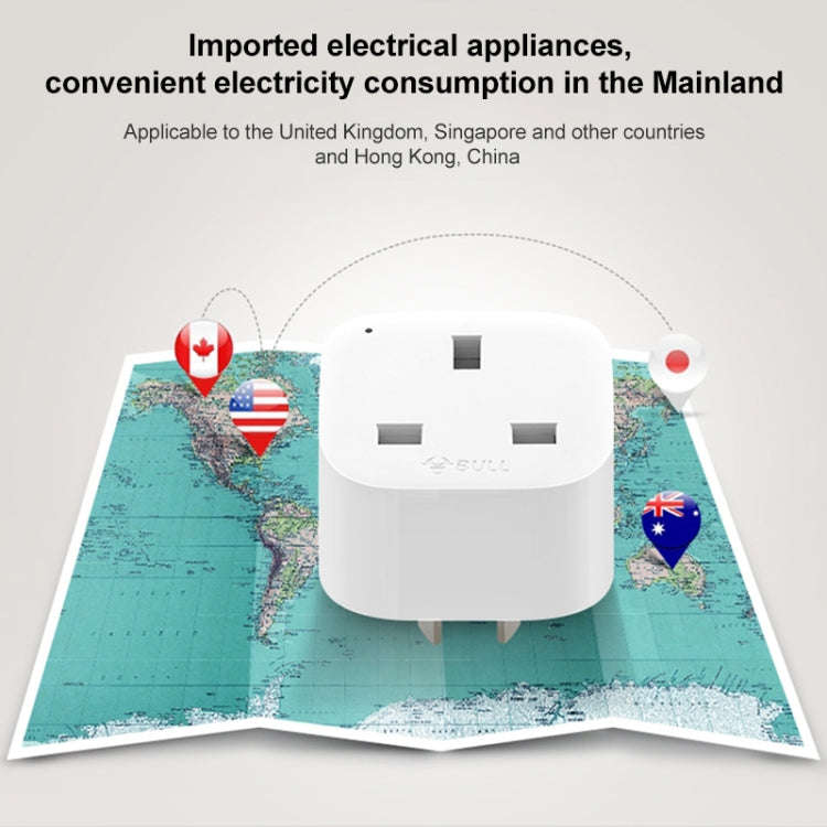 BULL CN Plug to UK Plug Converter UK Plug