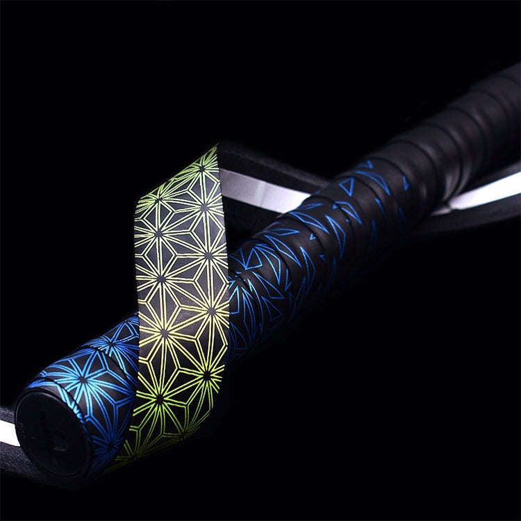 GUANGYU 1.8m Gradient Colorful Handle Strap Keel Hand Glue Thickened Anti-slip Sweat-absorbent Fi...