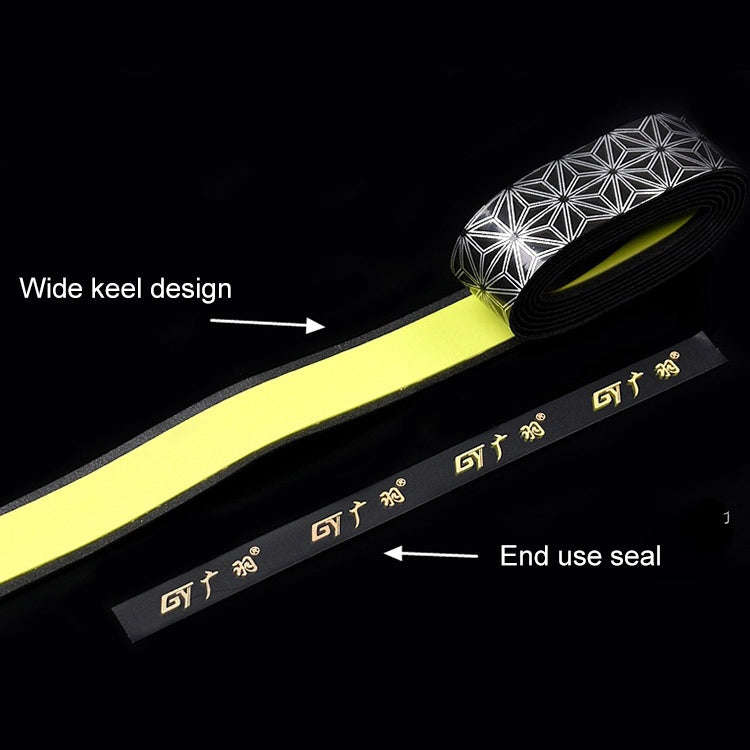 GUANGYU 1.8m Gradient Colorful Handle Strap Keel Hand Glue Thickened Anti-slip Sweat-absorbent Fi...