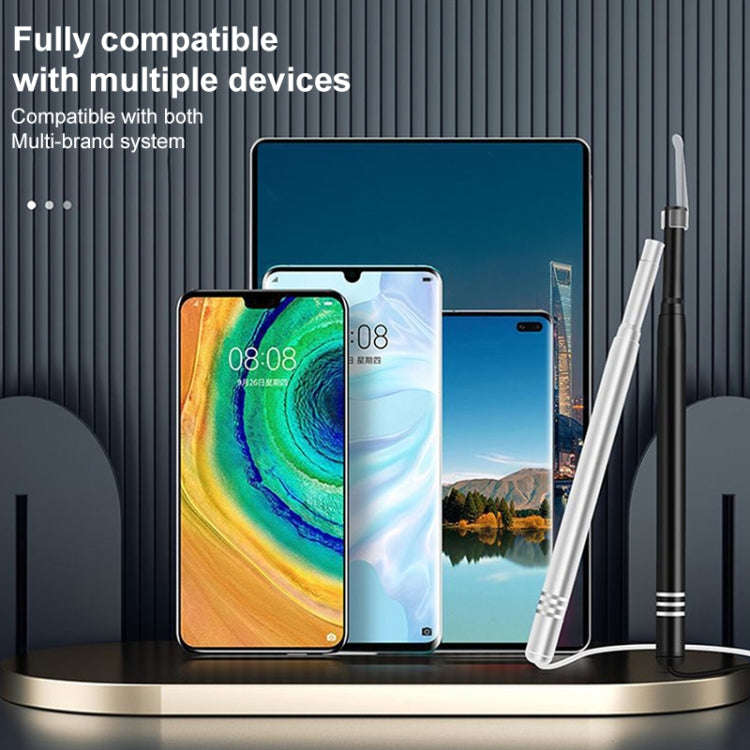 AN108 3 in 1 Smart HD 5.5mm Lens Visual Earpick Not Compatible With Some Phones (Random Color)