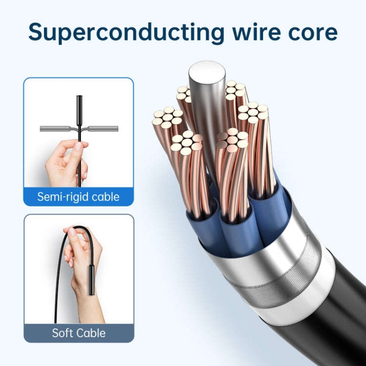 YP105 8mm Lenses 2MP HD Industry Endoscope Support Mobile Phone Direct Connection, Length:3m