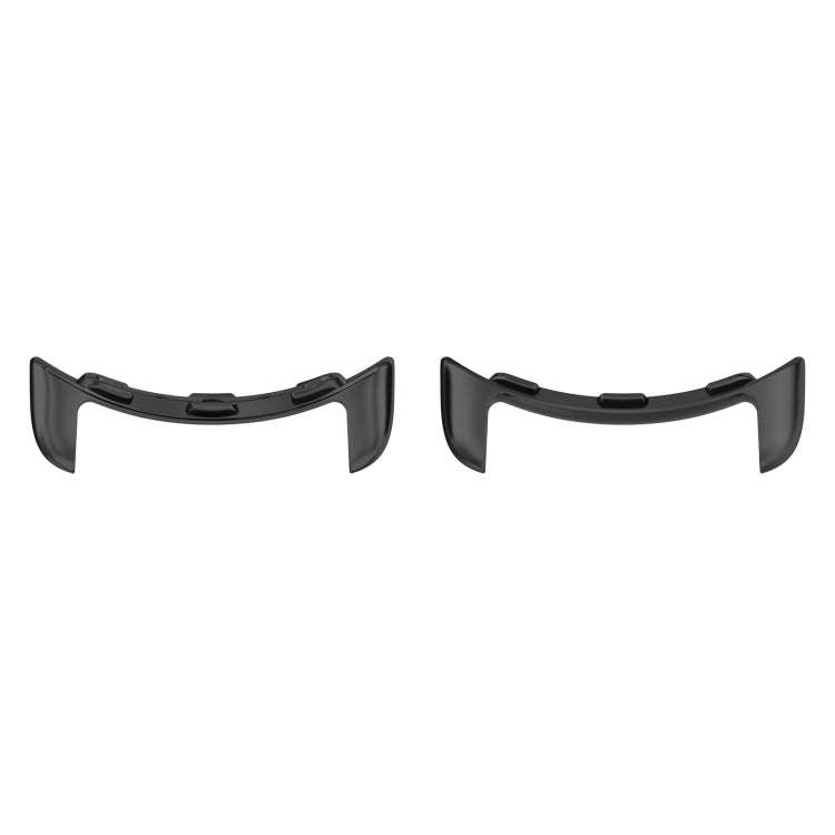 For Google Pixel Watch 2 1 Pair Stainless Steel Metal Watch Band Connector(Black)