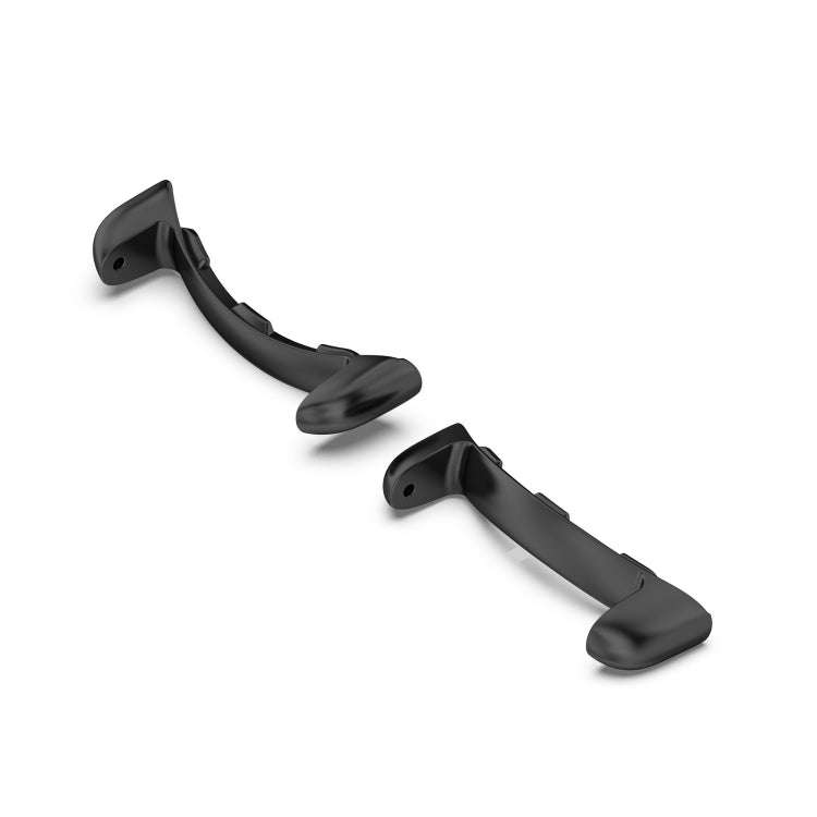 For Google Pixel Watch 2 1 Pair Stainless Steel Metal Watch Band Connector(Black)