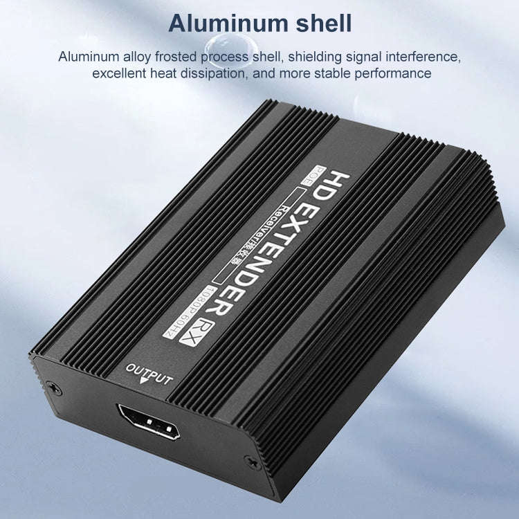 Measy ET1815 HDMI Extender Transmitter and Receiver Converter, Transmission Distance: 150m, Plug:EU