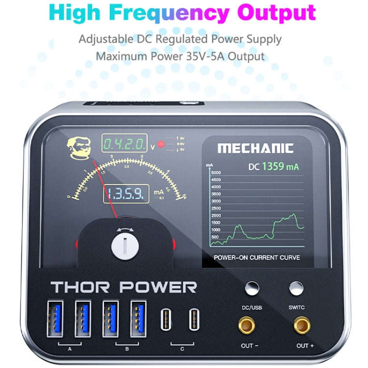 Mechanic Thor Power Intelligent DC Regulated Diagnostic Supply Power with Expansion Interface, Pl...