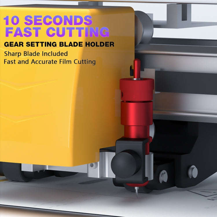 Mechanic Universal Cloud Intelligent Flexible Hydrogel Film Cutting Machine, Model:E360 Max(EU Plug)