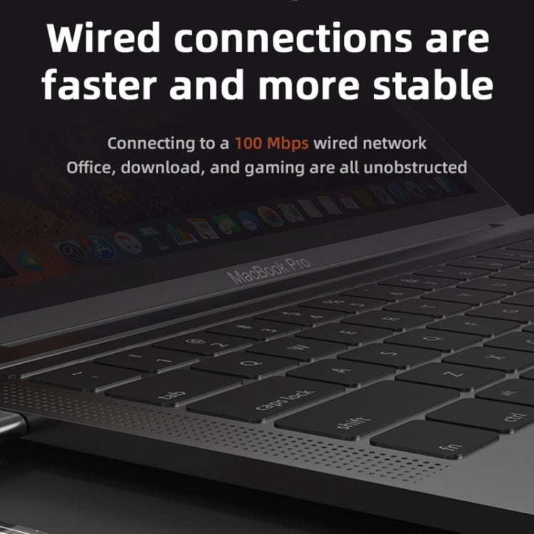 SW5R 5 in 1 Type-C to PD + USB3.0 + USB2.0 + HDMI + RJ45 HUB Docking Station(Grey)